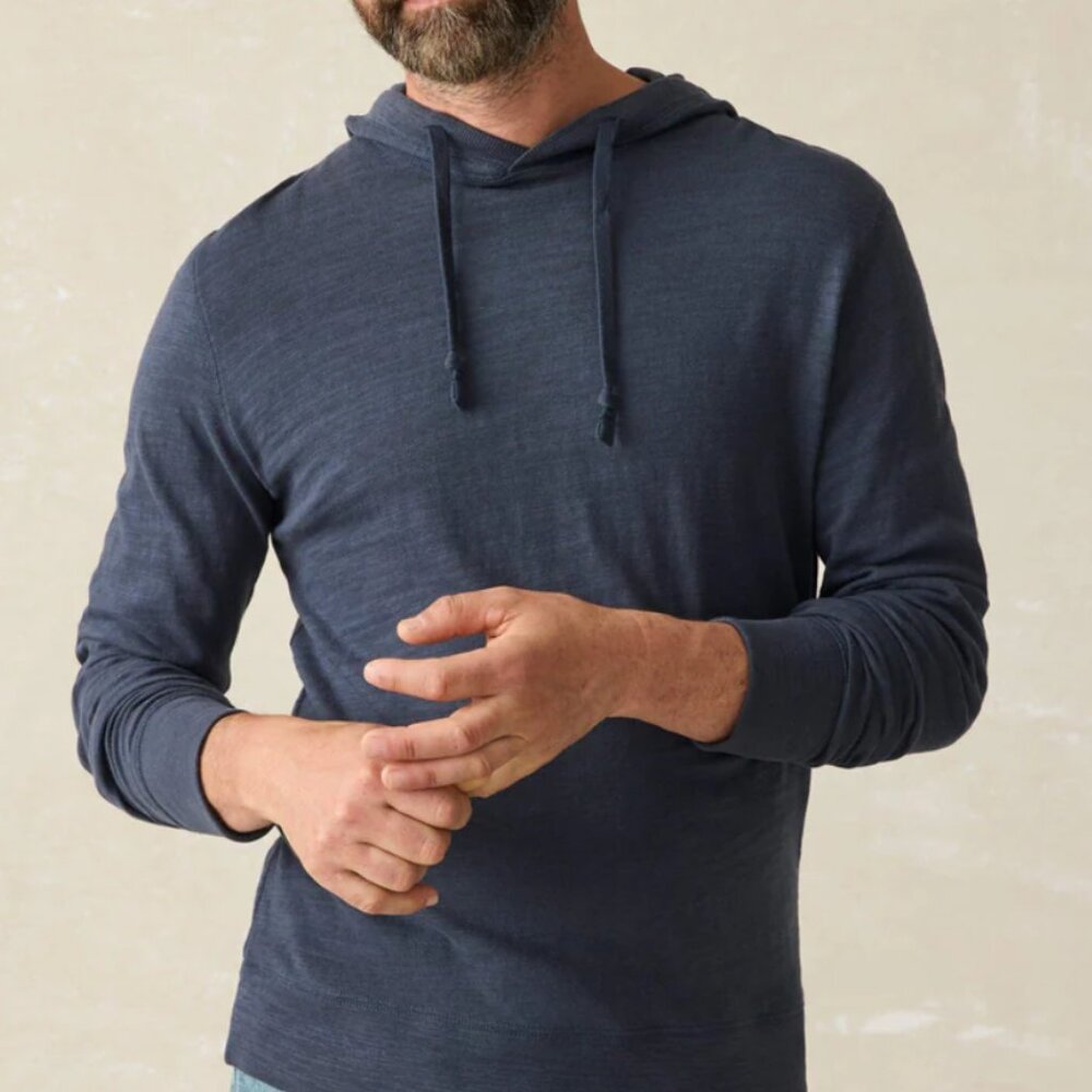 Men's Faherty Sunwashed Slub Hoodie